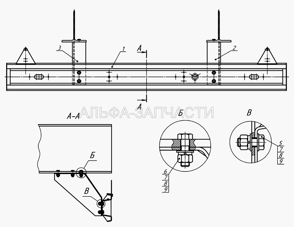 93341-07-2804010  Установка заднего буфера  